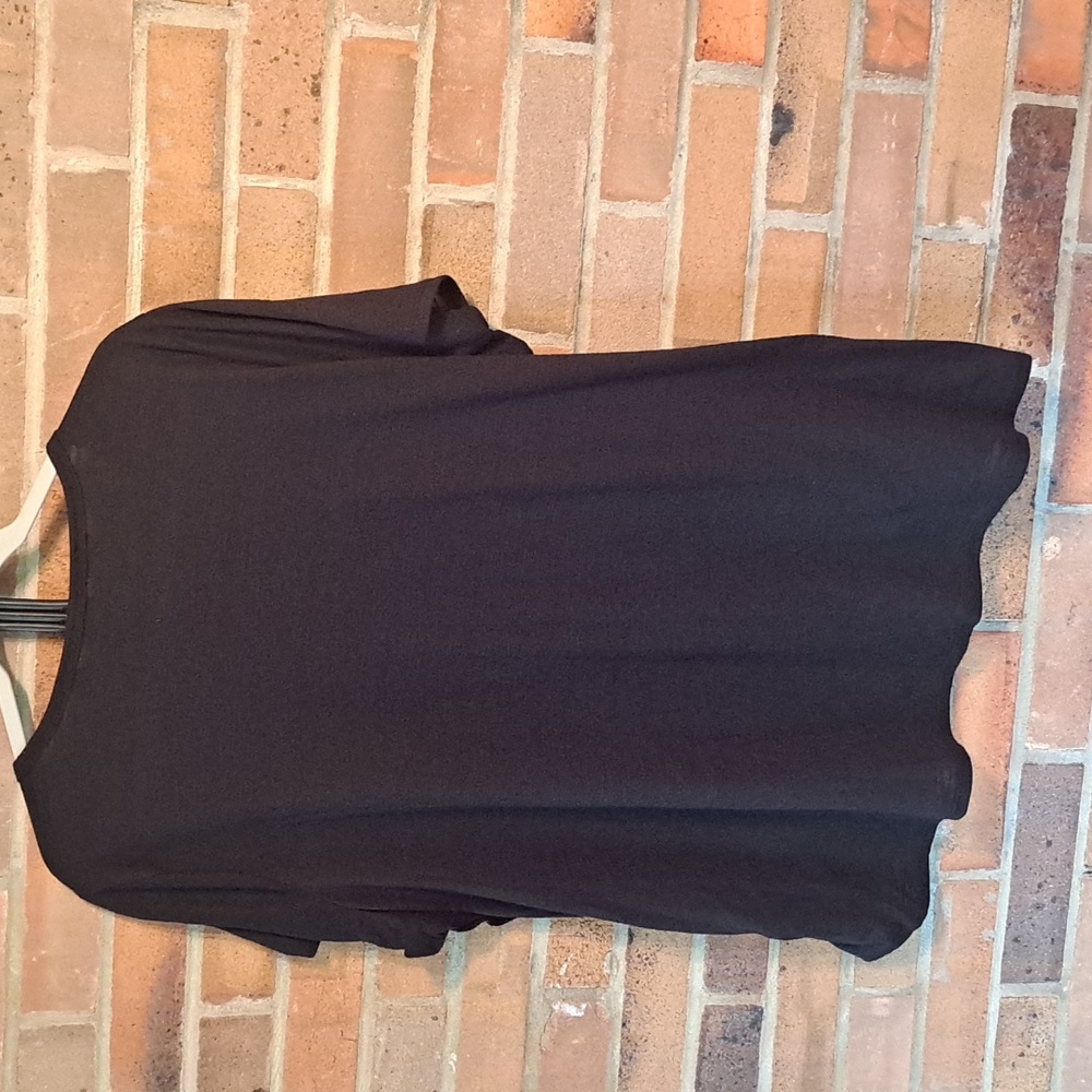 Style & Co. Black & White Graphic Short Sleeve Crew Neck Tee, Size 2X - Picture 6 of 7
